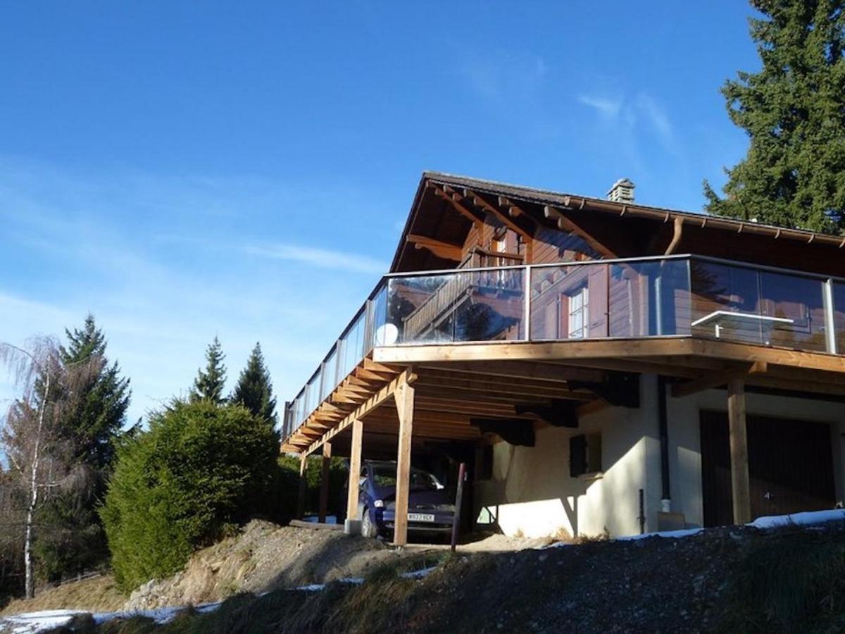 Chalet Traditionnel Avec Jacuzzi Exterieur Bex Bagian luar foto