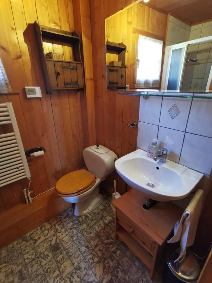 Chalet Traditionnel Avec Jacuzzi Exterieur Bex Bagian luar foto