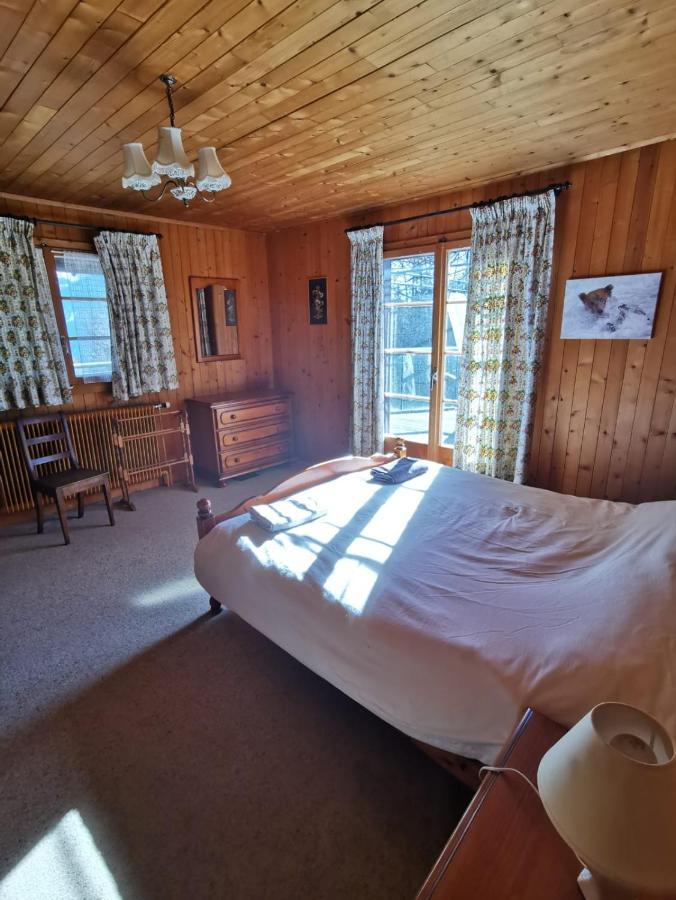 Chalet Traditionnel Avec Jacuzzi Exterieur Bex Bagian luar foto