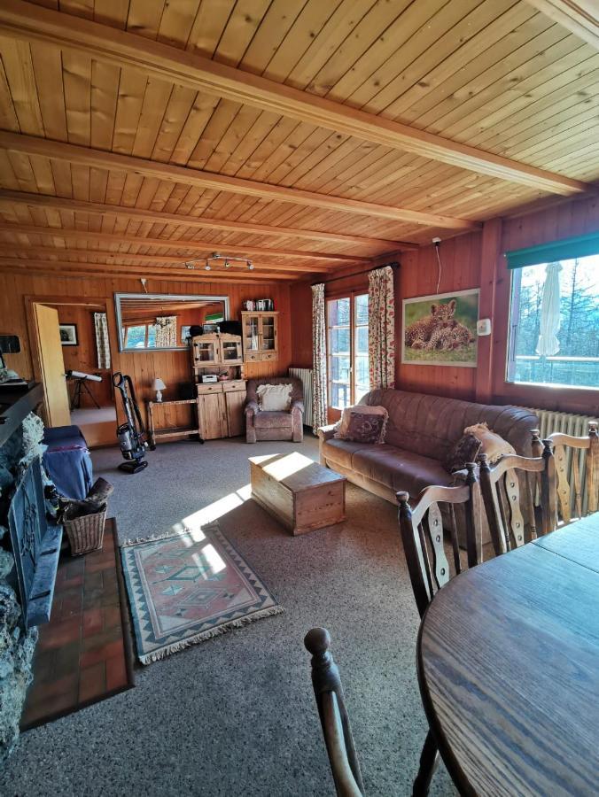 Chalet Traditionnel Avec Jacuzzi Exterieur Bex Bagian luar foto